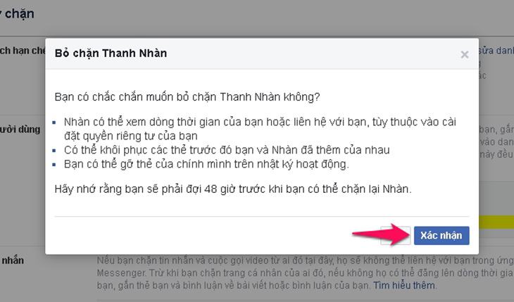 Bỏ chặn Facebook bằng máy tính