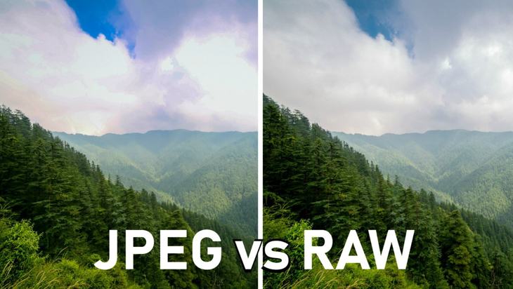 RAW sang JPEG