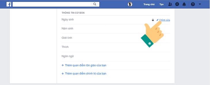 Cách dễ dàng ẩn ngày sinh trên Facebook - Biết ngay ai sẽ quan tâm đến bạn nhất