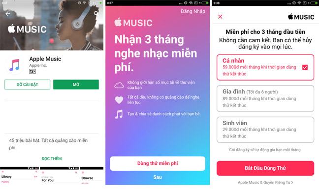 Tải ứng dụng