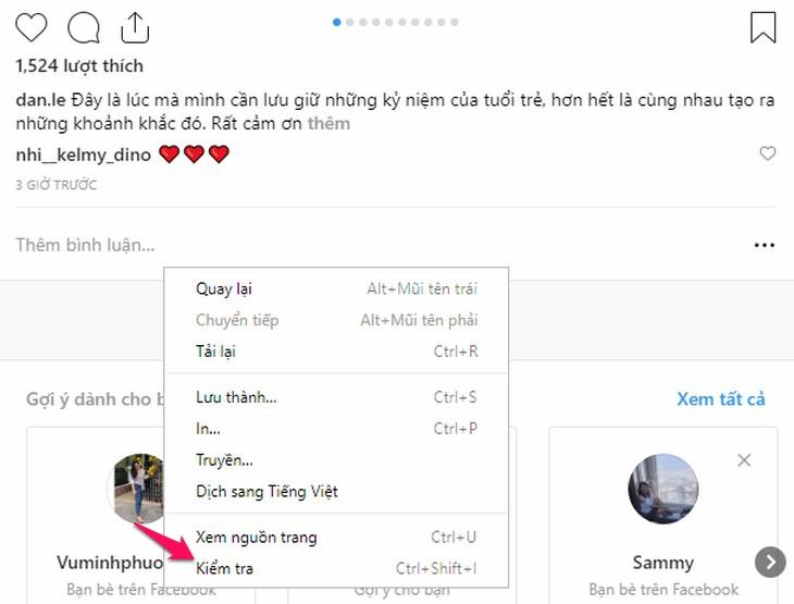 Cách đăng ảnh trên Instagram bằng máy tính