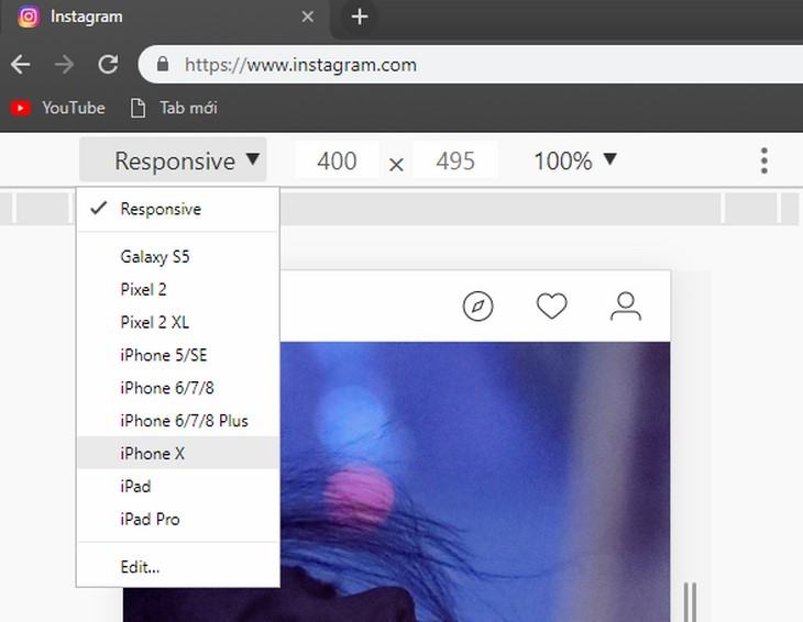 Cách đăng ảnh trên Instagram bằng máy tính