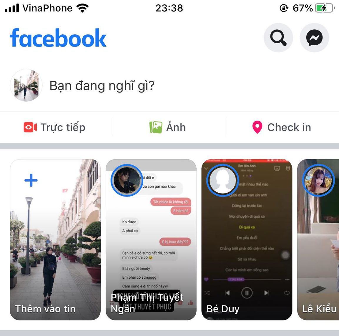 Đăng nhập vào tài khoản Facebook của bạn