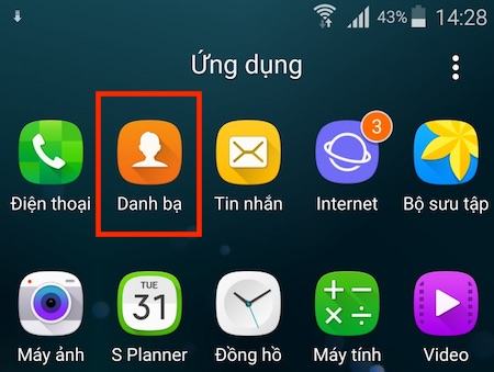Cách đồng bộ danh bạ với Google trên Android