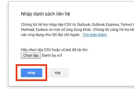 Cách đồng bộ danh bạ với Google trên Android