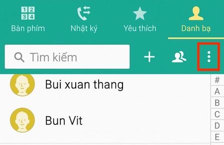 Cách đồng bộ danh bạ với Google trên Android