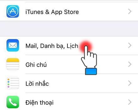 Chọn Thư, Danh bạ, Lịch