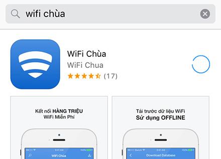 Tải ứng dụng Wifi Chùa