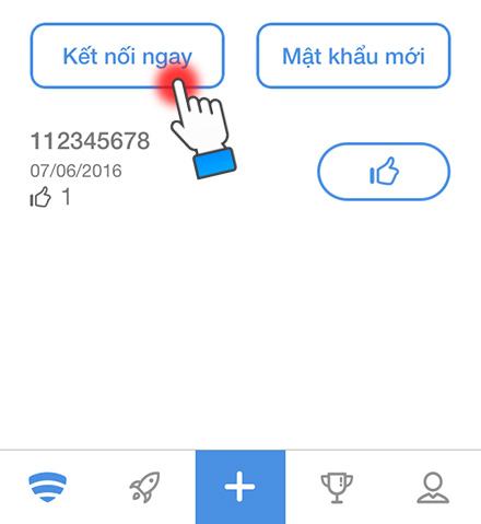 Chọn Kết nối ngay
