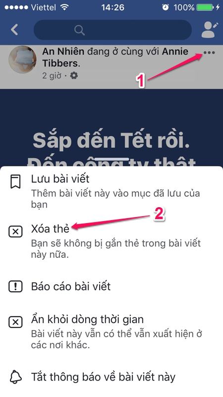 Cách hạn chế và tắt Facebook phone