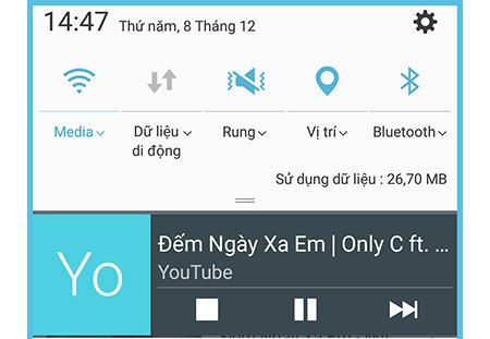 Cài đặt âm nhạc