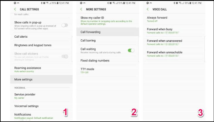 Cách sử dụng chuyển tiếp cuộc gọi trên Android