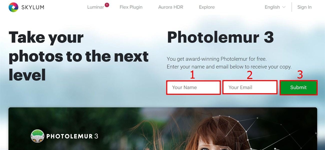 Hướng dẫn tải miễn phí bản quyền Photolemur 3 - Bước 2