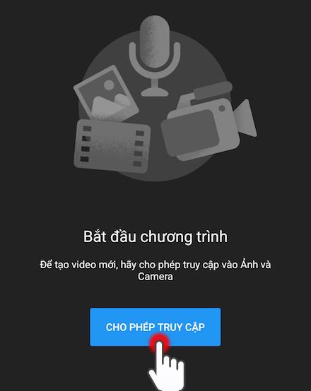 Cho phép truy cập