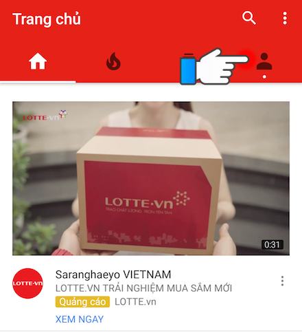đăng nhập vào tài khoản của bạn