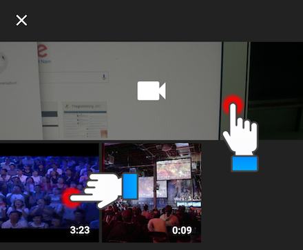 Chọn video để tải lên