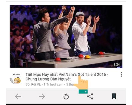 Cách tải video trên Youtube từ điện thoại Android