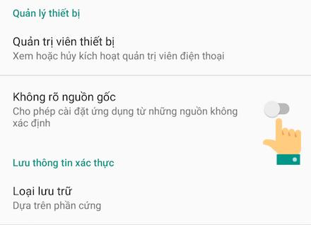 Nguồn gốc không xác định