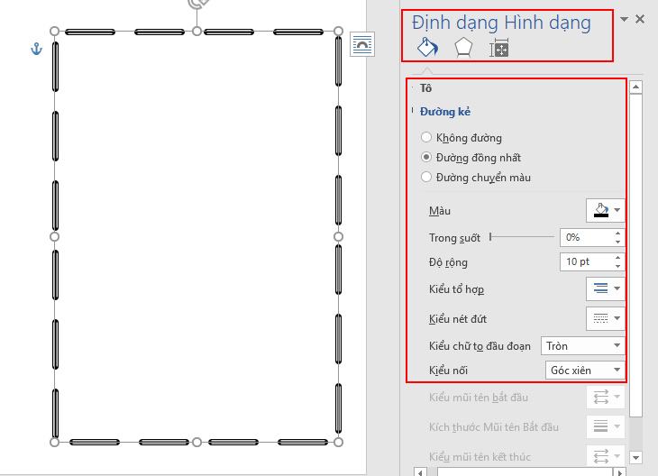 Tạo trang bìa Word bằng cách dán hình + Bước 1