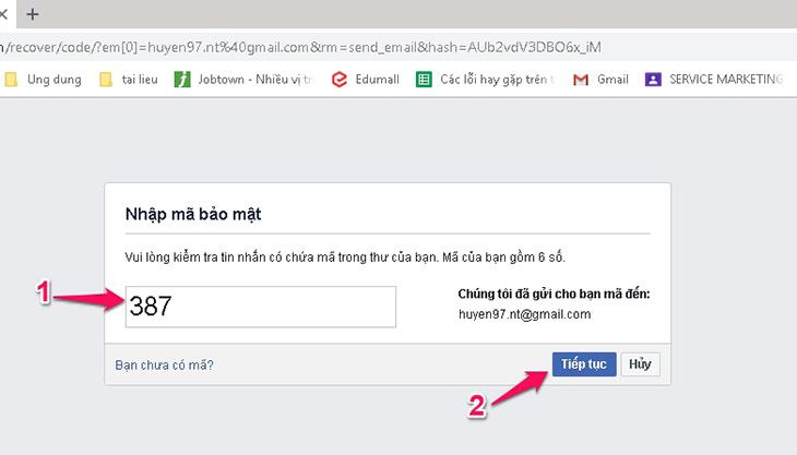 Tạo tài khoản với máy tính
