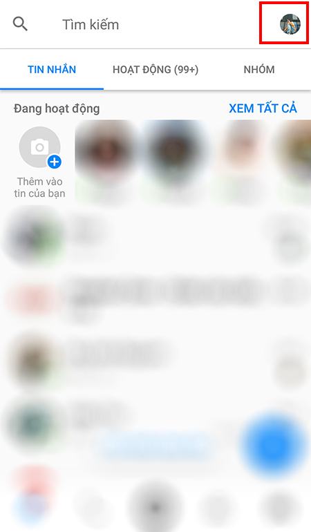 Tắt thời gian trực tuyến trên Facebook Messenger bằng điện thoại thông minh của bạn