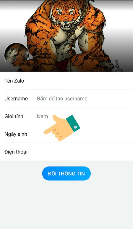 Cách tắt thông báo sinh nhật đơn giản nhất là ẩn ngày sinh trên Zalo