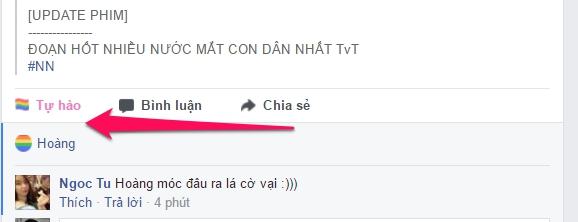 Cách thả biểu tượng cầu vồng trên Facebook trong tháng LGBT