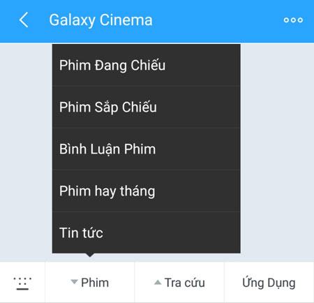 Chọn lịch chiếu phim