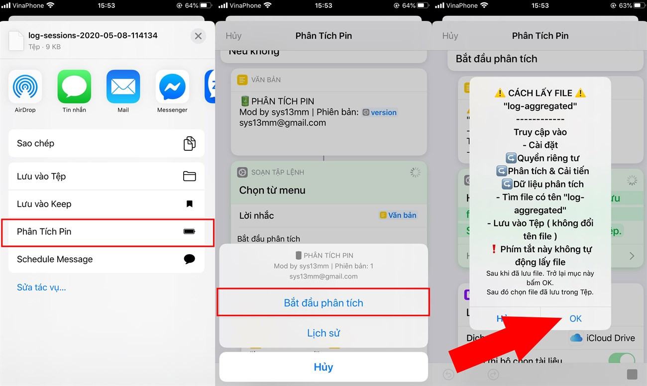 bắt đầu phân tích