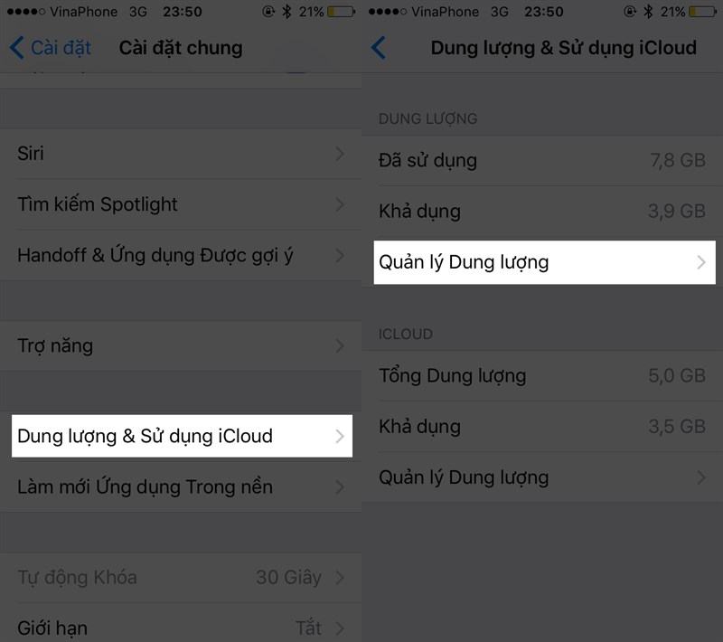 Cách xóa bộ nhớ cache ứng dụng trên iPhone