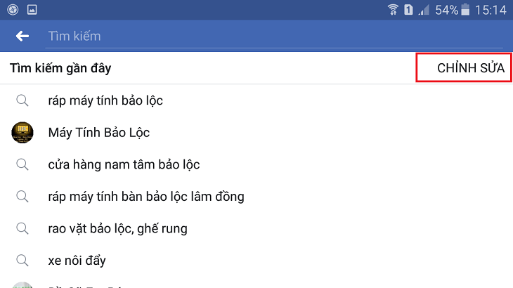CHỈNH SỬA
