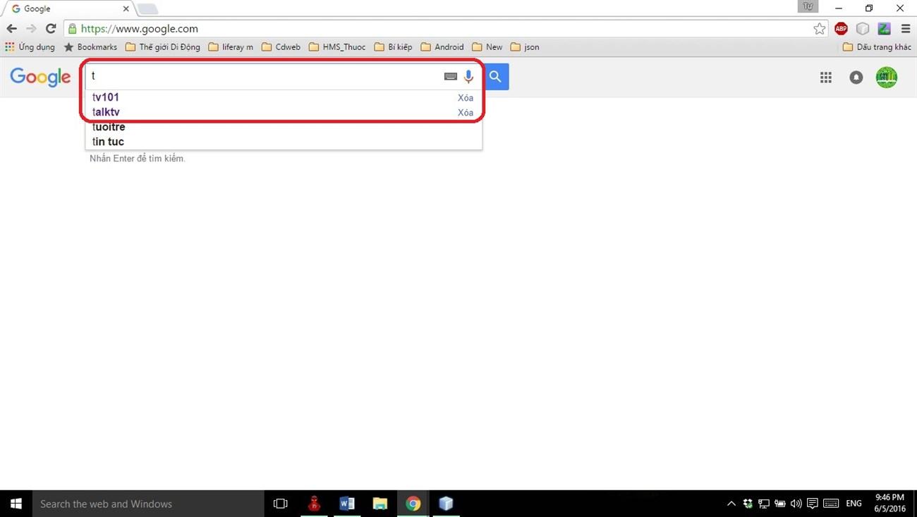 Cách xóa lịch sử tìm kiếm trên Google