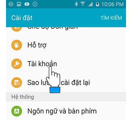 Cách xóa tài khoản CH Play trên điện thoại Android