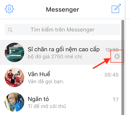 Cách xóa tin nhắn trên Facebook