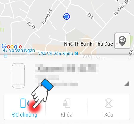 Cách tìm điện thoại Android bị mất