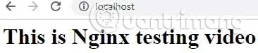 Bây giờ hãy chạy lại chương trình Nginx.exe và nhập 