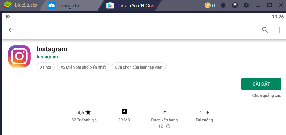 Tải xuống ứng dụng Instagram 