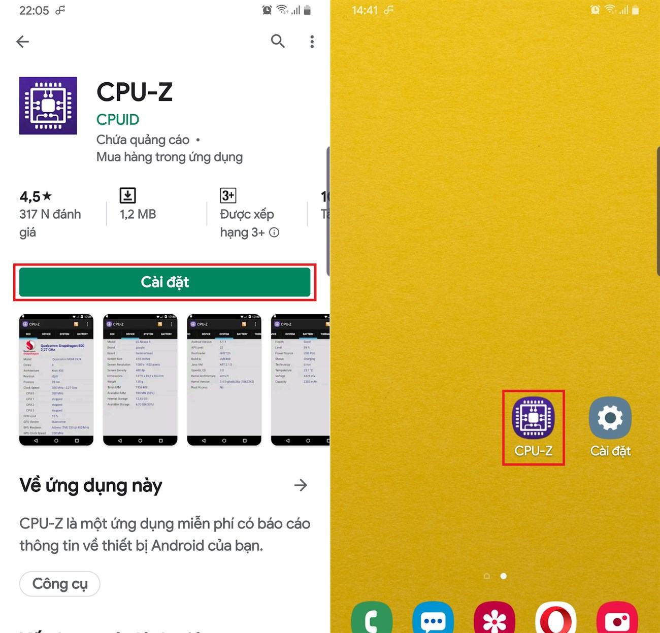 Tải xuống CPU-Z