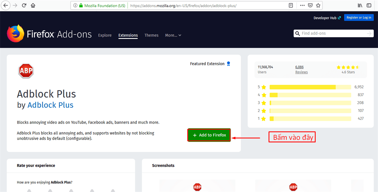 Chặn quảng cáo trên YouTube trong Firefox