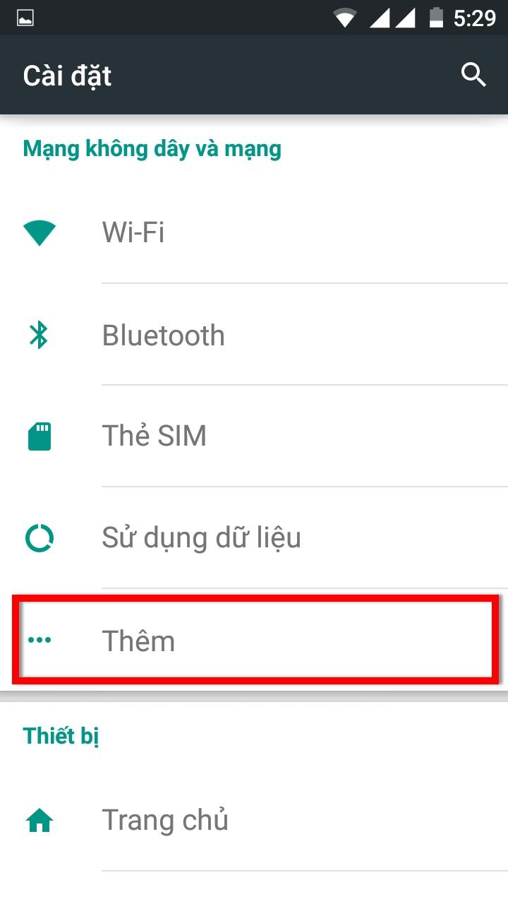 Chuyển mạng 2G, 3G trên điện thoại Q GLAM