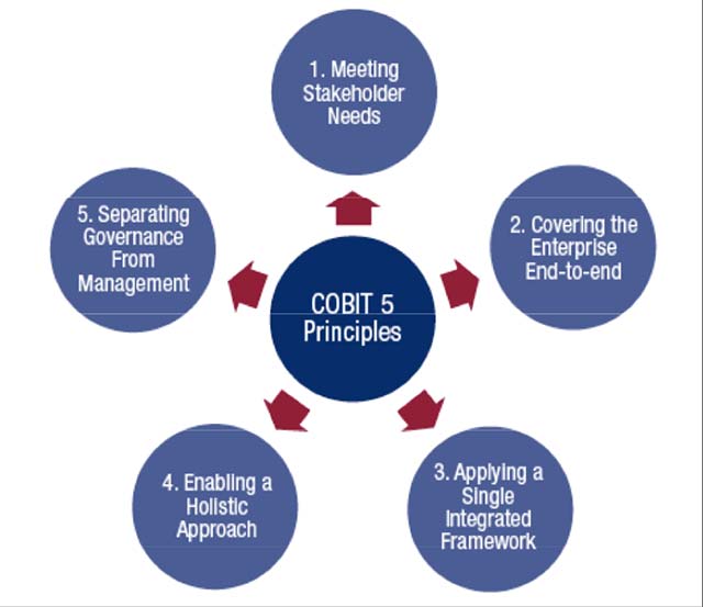 5 nguyên tắc cơ bản về cách hoạt động của COBIT 5