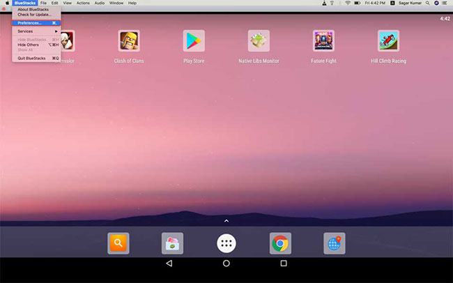 Trình giả lập Android trên Mac