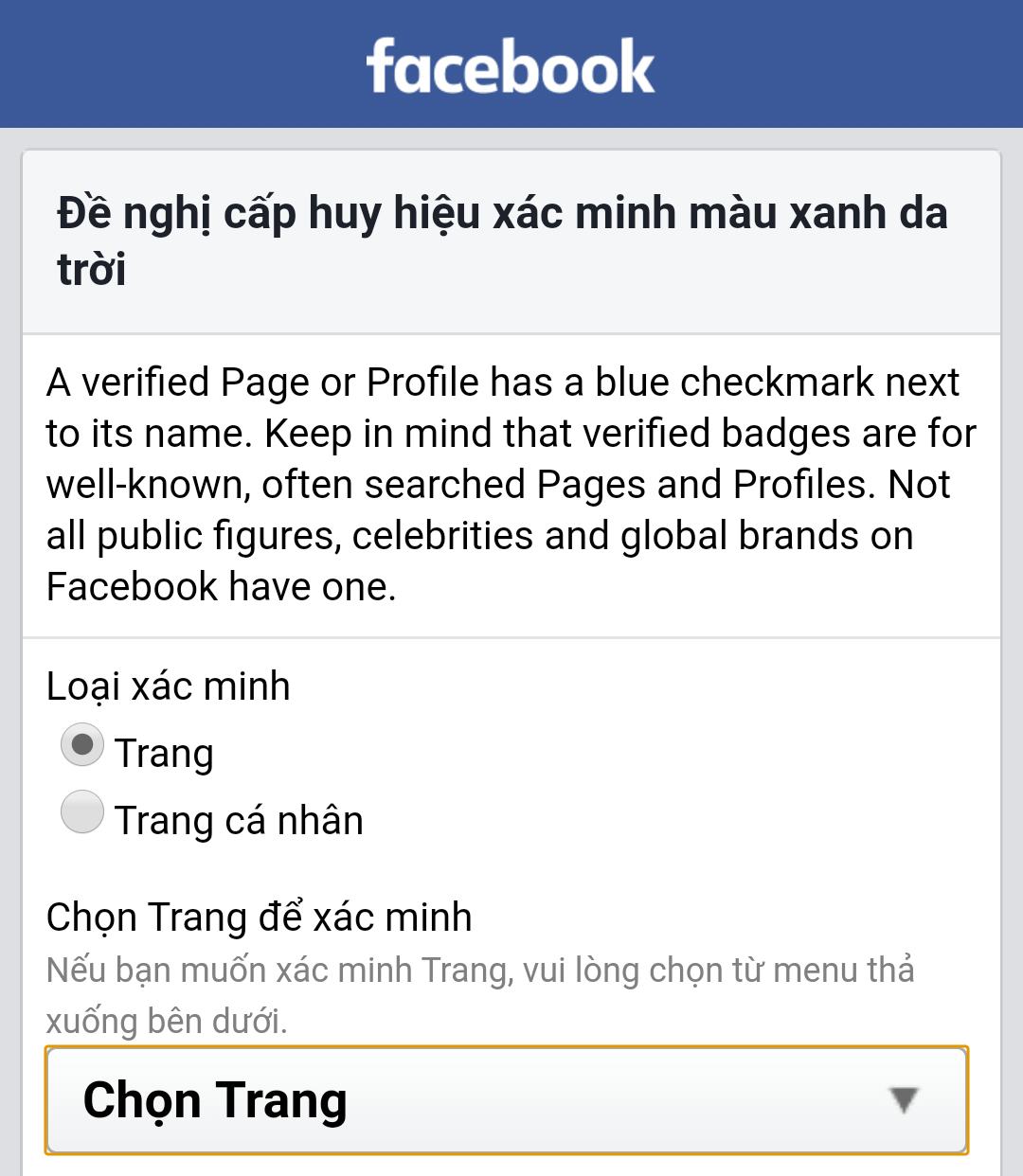 Cách đăng ký fan page không gian xanh