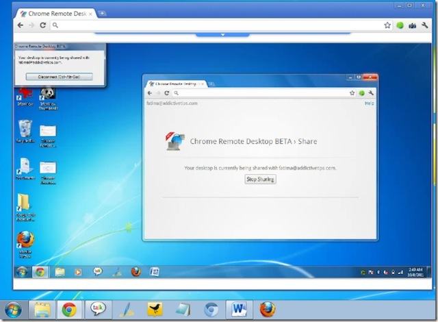 Chrome Remote Desktop