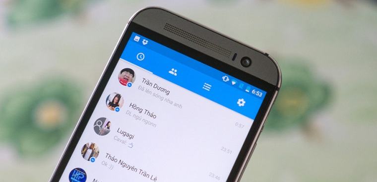 Facebook đã cập nhật giao diện mới cho Messenger