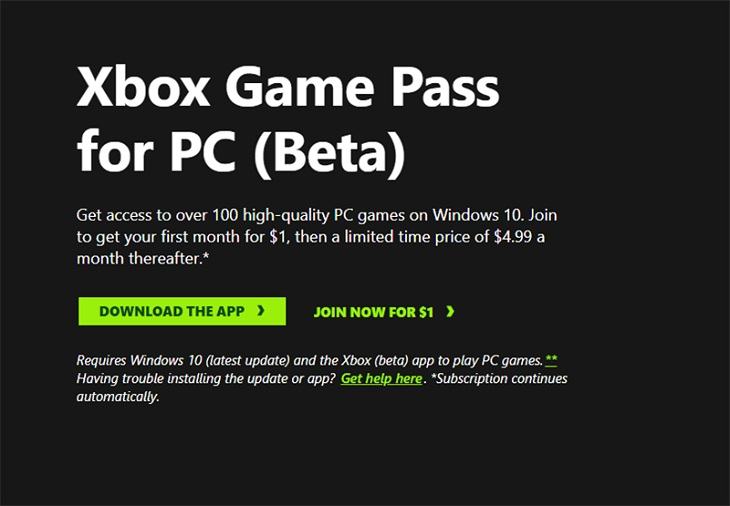 Tải xuống ứng dụng Xbox Game