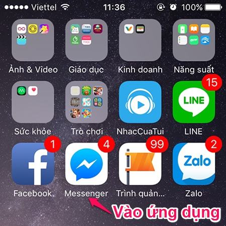 Cách tạo hiệu ứng tuyết trên điện thoại Facebook Messenger