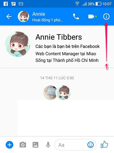 Cách tạo hiệu ứng tuyết trên điện thoại Facebook Messenger