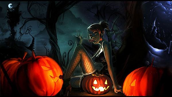 Hình nền Halloween cho máy tính 47