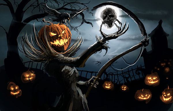 Hình nền Halloween cho máy tính 9